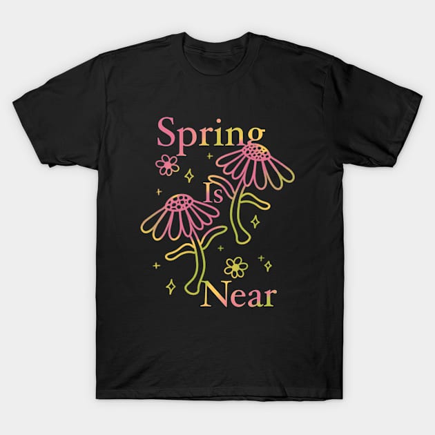 Cute batik flower spring design T-Shirt by grafitytees